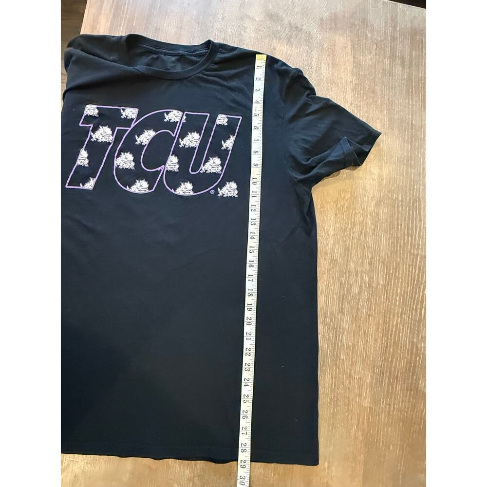 TCU TEXAS CHRISTIAN UNIVERSITY 100% cotton Collegiate Tee T-Shirt XL Gameday - Picture 6 of 6